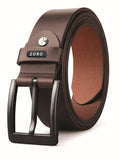 Zoro MenS Genuine Leather Belt For Men | Casual/Formal | Brown | Size 34