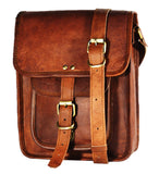 Satchel And Fable Leather I Pad Messenger Tablet Cross Body Shoulder Bag 11 Inch