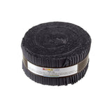 Roll Up Kona Solids Coal Color 40Pcs 21/2in Strips