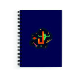 Plan To Gift Notebook Small Alphabet J Notebook Wire Bound Spiral Printed Pages:160 (Size A5)