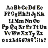 Eureka Peanuts Letter, Number, Punctuation Mark, and Symbol Classroom Decorations for Teachers, 4 H, 210 Pieces