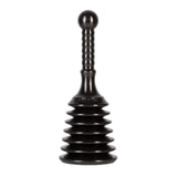 Master Plunger Mps4 Sink & Drain Plunger For Kitchen Sinks Bathroom Sinks Showers And Bathtubs. Small And Strong Design With Large Bellows Commercial & Residential Use Black -Like New