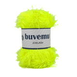 Eyelash Fun Fur Yarn 100 Gram (3.53 Ounces) 175 Yards (160 Meters) (Neon Yellow)
