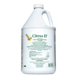 Citrus II Hospital Germicidal Deodorizing Cleaner Fresh Citrus Scent 1 Gallon Refill Disinfecting Cleaner for Home, Hosp