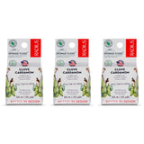 Radius Clove Cardamom Dental Floss 55 Yards Vegan & Non-Toxic Oral Care Boost & Designed to Help Fight Plaque Clear - Pack of 3