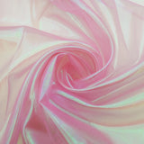 3 Yard Sheer Iridescent Organza Fabric, Magic Laser Holographic Gauze Fabric for Costume, Curtain, Shiny Photography Background,