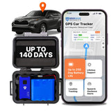 Brickhouse Security GPS Car Tracker - Hidden Tracker for Vehicles - Long Lasting Battery 140-Day LTE GPS Tracking Device for Veh