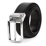 JustStyle Belts For Men Leather Original Belt For Men Formal With Classic Design, Durable And Italian Reversible Men Belts Fo