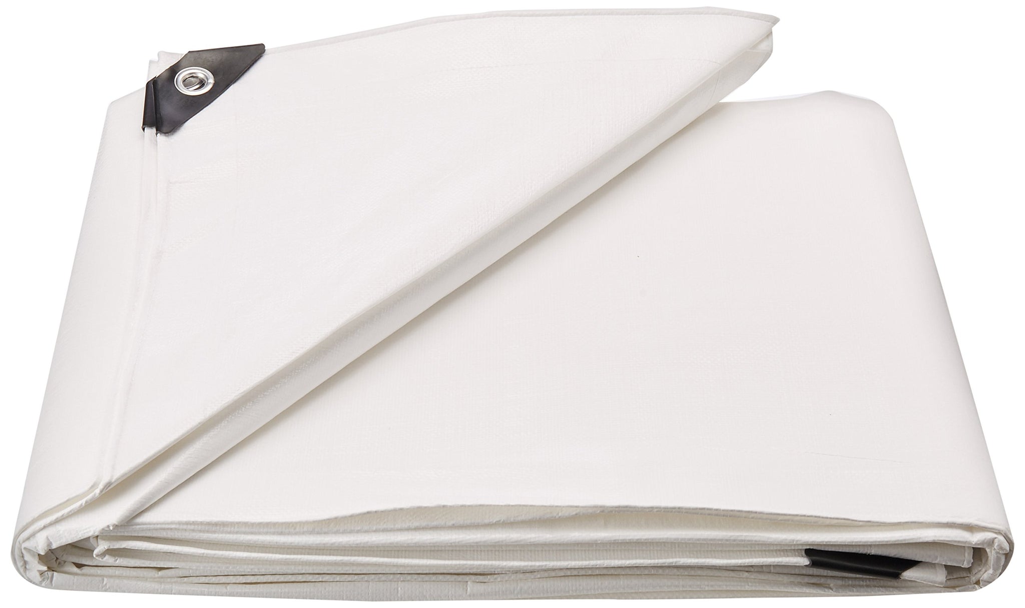 10X12 Multi-Purpose White Heavy Duty Dry Top Poly Tarp (10'X12')