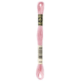 12 Pack DMC 6Strand Embroidery Cotton 8.7ydLight Cranberry 117604