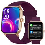 Trunsif Smart Watches for Men,1.85 HD Display Compatible iPhone/Android (Answer/Make Calls),110+ Sport Modes Fitness Tracker wit