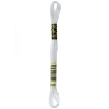DMC 117B5200 6 Strand Embroidery Cotton Floss, Snow White, 8.7Yard