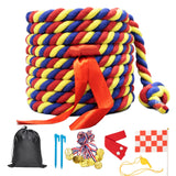 GULYMNA Tug of War Rope for Kids and Adults, 20/40/60FT Tug a War Rope for Outdoor Games Field Day Family Reunion Party Games, S