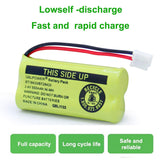 QBLPOWER 2.4V Rechargeable Battery Compatible with AT&T Vtech Phones BT18433 BT184342 BT28433 BT284342 BT-8300 BATT-6010 BT1011