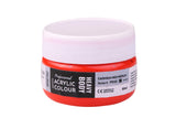 Brustro Professional Artists Heavybody Acrylic Paint 50Ml Cadmium Red Medium (Sr 4)| Ideal For Canvas,Impasto And Textured Paint