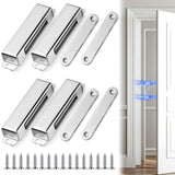Yaocom 4 Pcs Magnetic Door Catch 150lb Stainless Steel Magnetic Cabinet Magnets for Closure Wardrobe Closet Cupboard Kitchen Bat