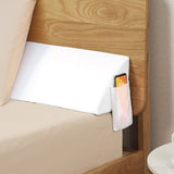 Vekkia Cal King Bed Wedge Pillow for Headboard/Wedge Pillow Headboard/Bed Gap Filler/Headboard Pillow,Pillow Wedge for Headboard