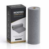 Microfiber Cleaning Cloth Roll 20 Sheets, Reusable Kitchen Towel 25 x 25 cm, Ultra Absorbent LintFree Washable Cleaning Cloth f