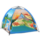Mnagant Kids Play Tents,the World of Dinosaurs Tents for Kids Indoor/Outdoor fun, Dinosaurs Dome Playhouse for Boys & Girls,Dura