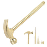 GreatNeck 19006 5-in-1 Hammer, Built in Multitool Screwdriver, Chrome Plated to Resist Rust, Tackle Basic Household Tasks, Gifts