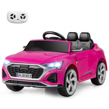 Licensed Audi SQ8 Ride on Car by INFANS, Battery Powered Electric Vehicle for with Remote Control, Adjustable Music, LED Lights,