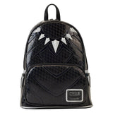 Loungefly Marvel Shine Black Panther Cosplay Mini Backpack Womens Double Strap Shoulder Bag Purse