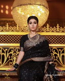 Shiv Textiles Womens Banarasi Silk Saree (St-Kp-5007-Black)