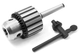 WEN LA136K 1/2Inch Keyed Drill Chuck with MT1 Arbor Taper