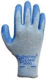 Bellingham Blue Premium Latex Work Gloves - Medium - Natural Rubber Palm - Blue/Gray