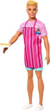 Barbie Mysteries: Beach Detectives Ken Doll Wearing Removeable Signature Outfit with Storytelling Accessories, Including Apron &