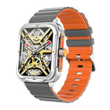 UYRGT Sports&Rugged Smartwatch for Men Women,CNC Aluminum Alloy Frame,1.83Full Touch Display,Bluetooth Call,Fitness Tracker 