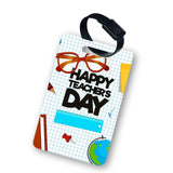Funcart Happy Teachers Day Luggage Tag
