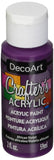 DecoArt DCA74-3 Crafter's Acrylic Paint, 2-Ounce, African Violet