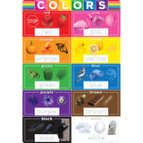 Ashley Productions Smart Poly Chart Colors, 13 x 19