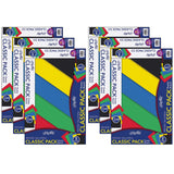 UCreate Poster Board, 5 Assorted Primary Colors, 14 x 22, 5 Sheets Per Pack, 6 Packs
