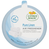 Citrus Magic Odor Absorbing Solid Air Freshener, Pure Linen, 8Ounce, Pack of 1