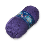 SINFONIA [100grs] by Omega - Elegant Fine 100% Mercerized Cotton Yarn for Knitting and Crafts - Color: 36 - Purple 879