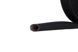 WISAUTO High Temp Black Auto Heat Sleeve Fiberglass Adjustable Heat Shield Black Color 5FT X 26MM(1'')