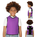 Special Supplies Sensory Compression Vest Deep Pressure Comfort (Blue, Small)
