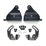 Generic Region Offroad Rear Seat Mounting Brackets and Bolts Compatible with Jeep Wrangler TJ 1997-2002, Black