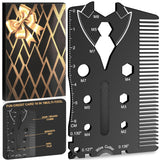 Funny Wallet Multitool Card Men Gift Idea - Unique Administrative Professionals Day Gifts, Office Appreciation Gift for Coworker