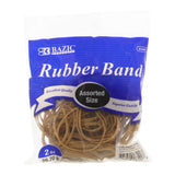 BAZIC 2 Oz./56.70g Assorted Sizes Rubber Bands (610036)