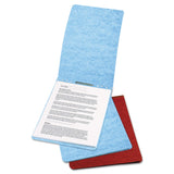 Presstex Report Cover, Prong Clip, Letter, 2 Capacity, Red