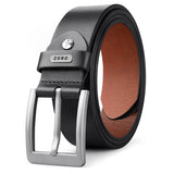 Zoro MenS Genuine Leather Belt For Men | Black | Size 34