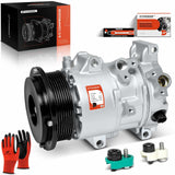 A-Premium Air Conditioner AC Compressor with Clutch Compatible with Toyota Camry 2.4L 2007-2009, RAV4 2.4L 2006-2008
