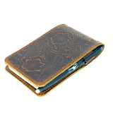 JJNUSA Leather Cover for Rite in the Rain Spiral Notebooks 3inch x 5inch Distressed Genuine Leather Memo Notebook Cover for Pocket Not