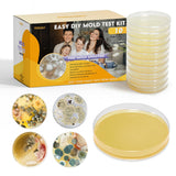 Mold Test Kit for Home with Free Lab Analysis - 10 Simple Detection Tests DIY at Home Mold Air Tester - Test HVAC System,Surface