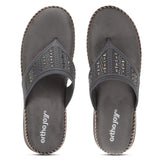 Ortho Joy Doctor Footwear For Women|| Fancy Footwear For Women || Orthopedic Women'S Fancy Slipper/Sandal For Women,Grey,3,B0CTFBFNKC