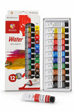 Ralonix Water Colour Paint Set 12 Shades X 12Ml | Artist Watercolor Paint Tubes | Water Colour Set For Kids & Artists | Water Co