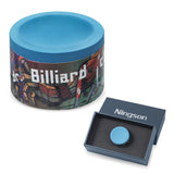 NINGSON Pool Cue Chalk 1 Pack, Premium Round Pool Stick Chalk Billiard Table Accessories for Professional Tournament, Clubs, Bar